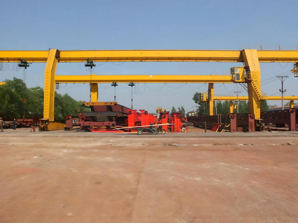 L型單梁偏掛門(mén)式起重機(jī)