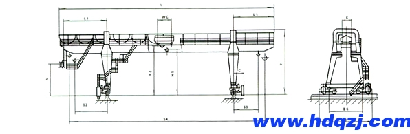 MG型16/3.2-20/5-32/5-50/10噸雙梁門式起重機(jī) MG型16/3.2-20/5-32/5-50/10噸雙梁門式起重機(jī)