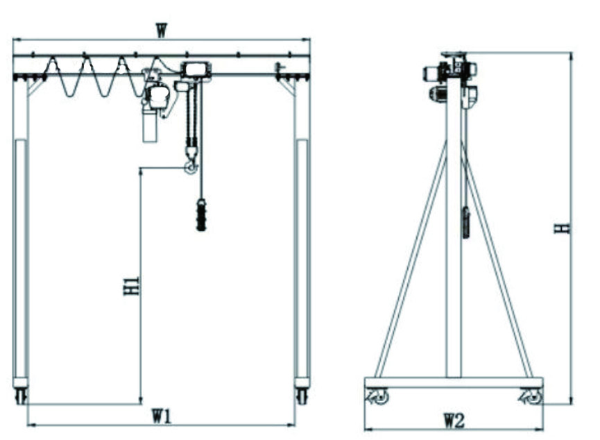簡易龍門架 簡易龍門架