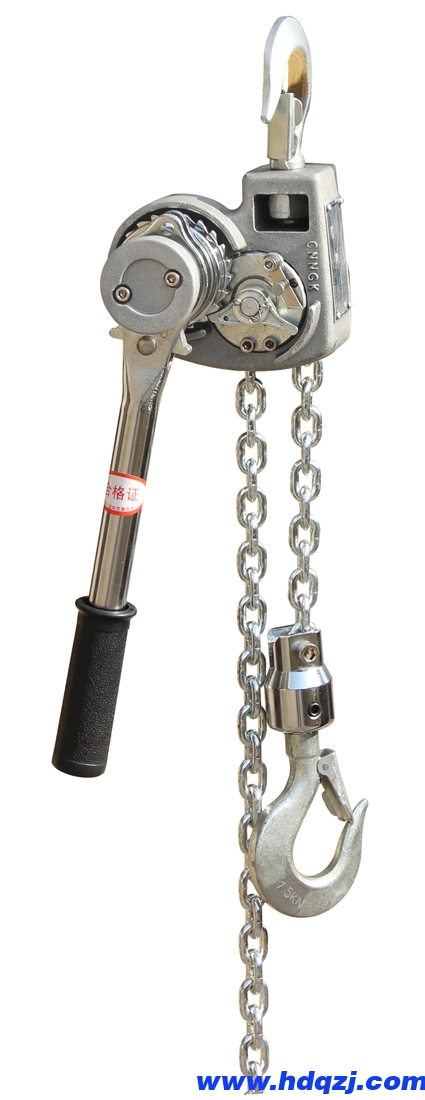 鋁合金手拉葫蘆的五種處理工藝 鋁合金手拉葫蘆的五種處理工藝