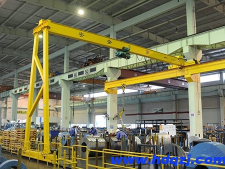 BMH型5T電動(dòng)葫蘆半門式起重機(jī) BMH型5T電動(dòng)葫蘆半門式起重機(jī)