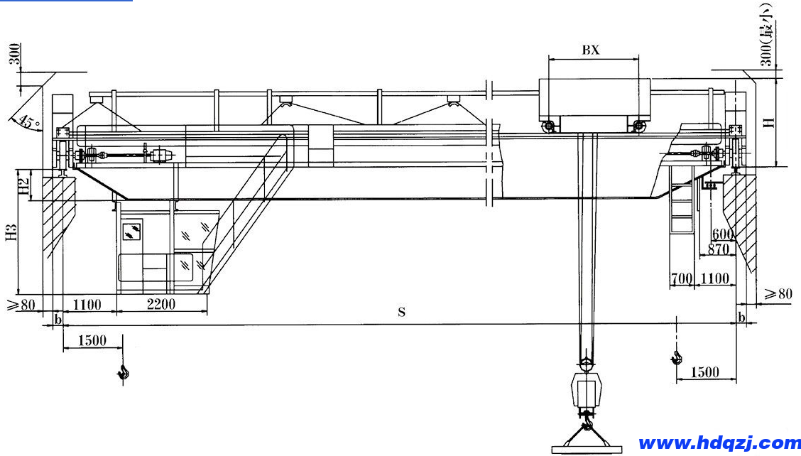 QL型電磁掛梁橋式起重機(jī) QL型電磁掛梁橋式起重機(jī)